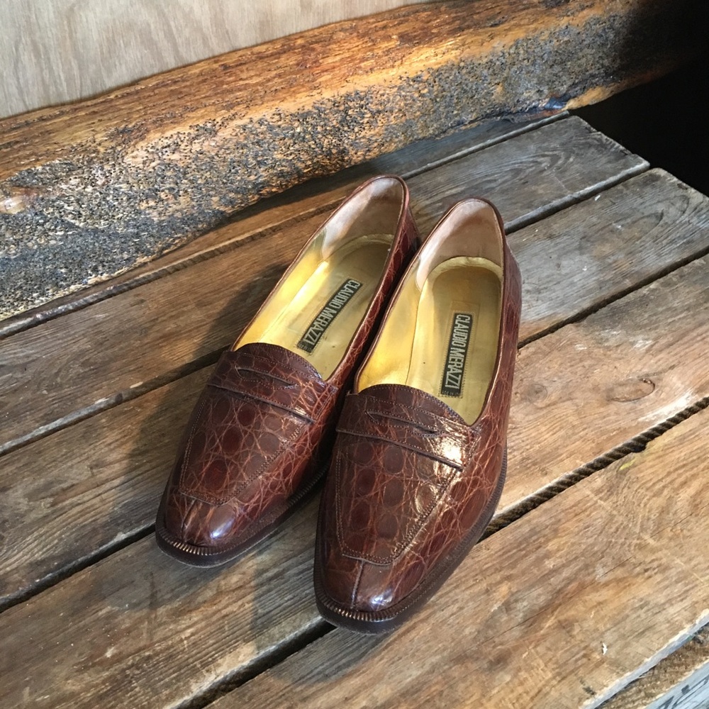 Alligator Penny Loafer